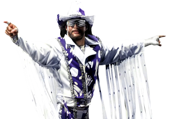 Randy Savage Png Photo (black, white)