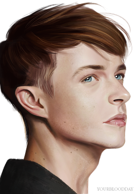 Dane Dehaan Transparent Png (black)