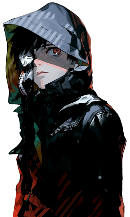 Kaneki Ken Png File (black)