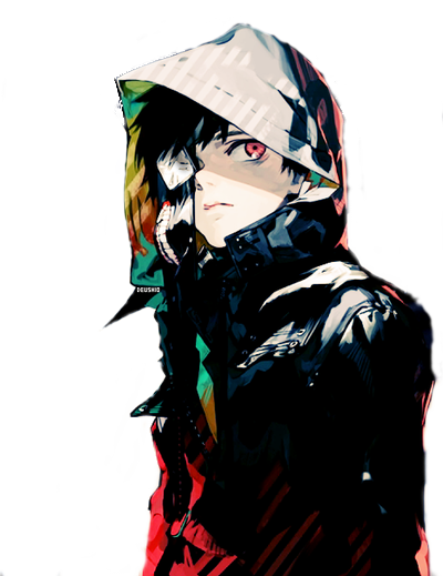 Kaneki Ken Png Transparent Picture (black, indigo, white)