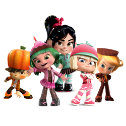 Vanellope Png Background Image (black)