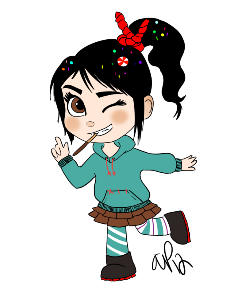 Vanellope Png Transparent Image (black, gray, beige)