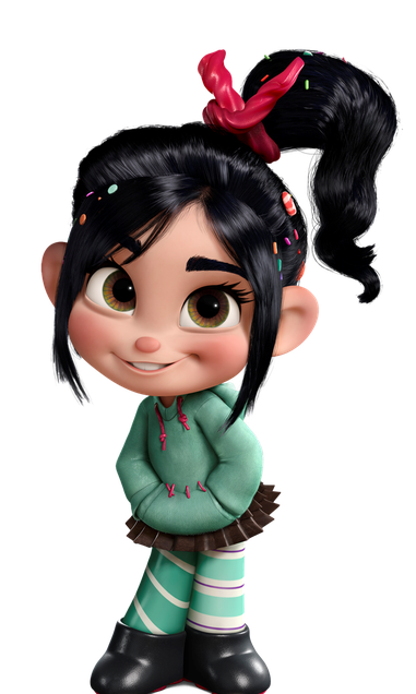 Vanellope Png Transparent (black)