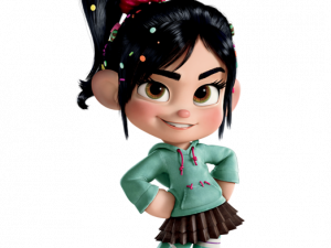 Vanellope Transparent 300X225 (black)