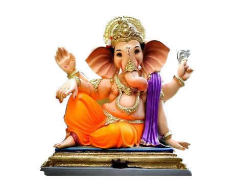 Ganesh Chaturthi Png Hd (black)