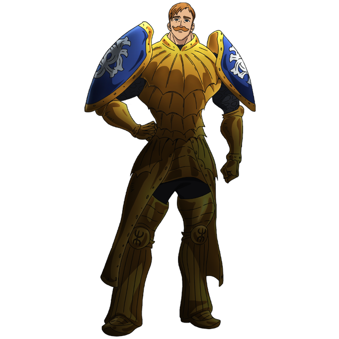 Manga Escanor Png File (black)