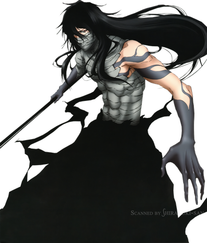 Manga Ichigo Kurosaki Png Transparent Image (black)