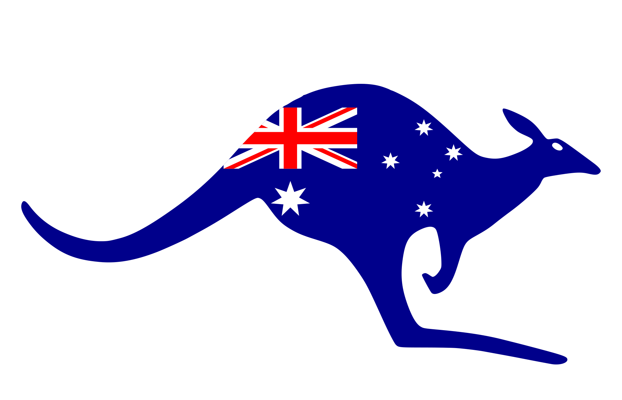 Kangaroo Png Pic (gray, lavender, navy, black, white)