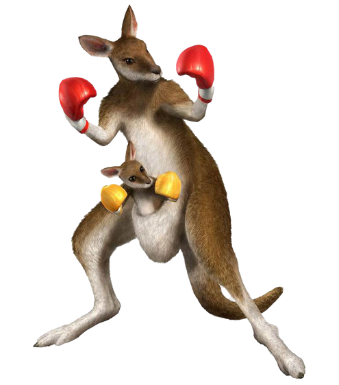 Kangaroo Roger Tekken Png Photos (black, silver)