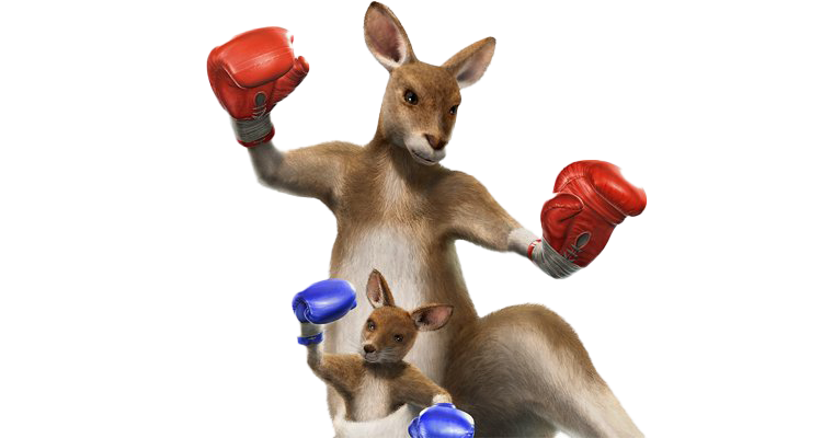 Kangaroo Roger Tekken Png Transparent Image (silver, maroon, white)