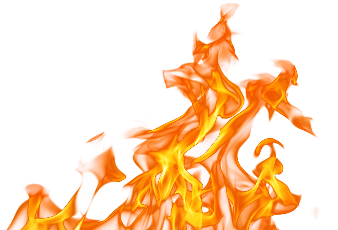 Danger Fire Transparent Png (gray, black, white)