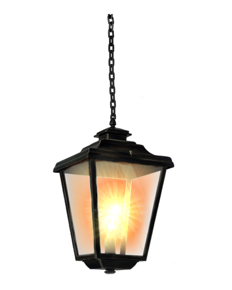 Hanging Light Png Transparent Image (black)