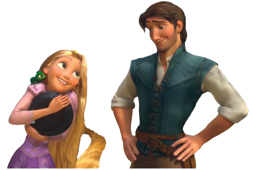 Tangled Flynn Rider Png Image (black, white)