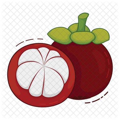 Mangosteen Download Png Image (indigo, maroon, lavender, black)