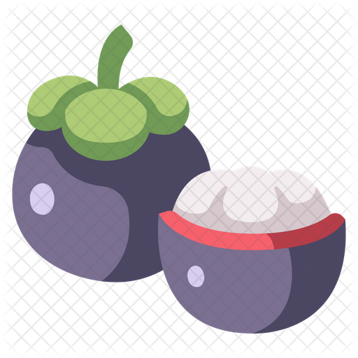 Mangosteen Png Photo (indigo, gray, black)