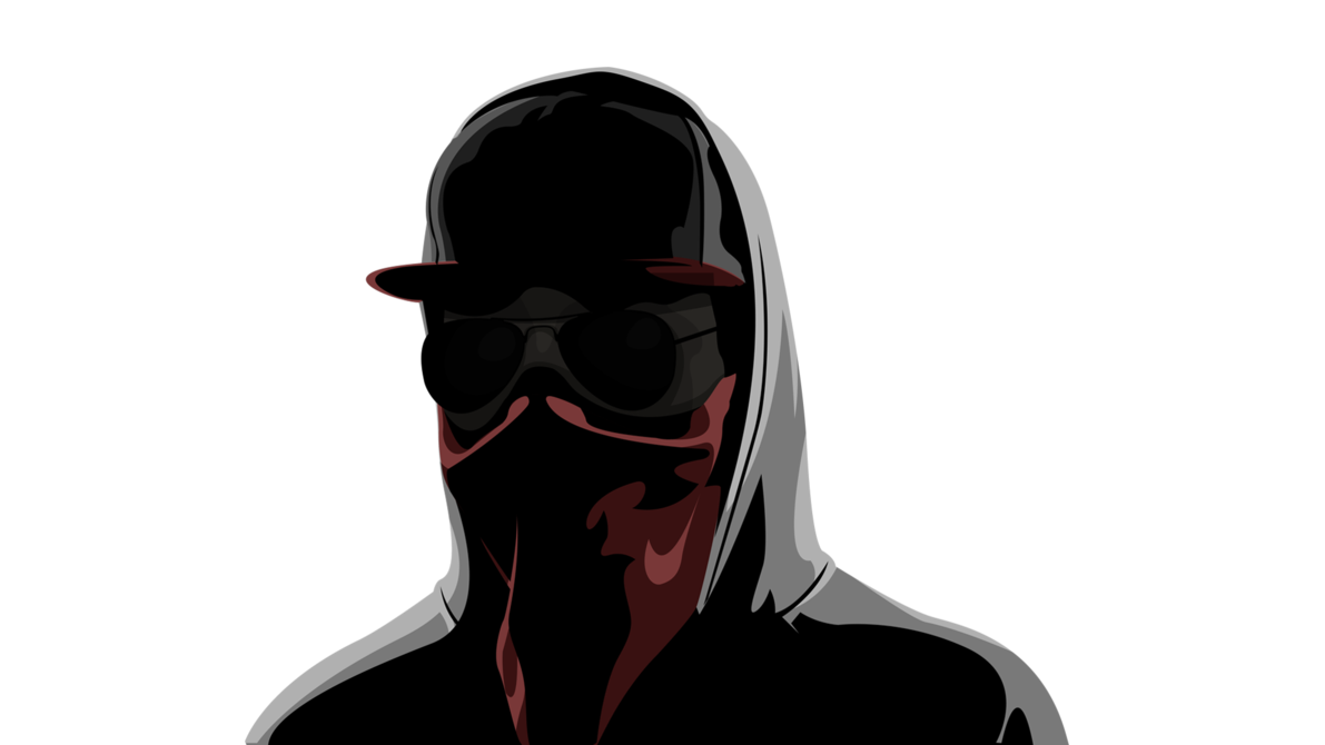 Gangster No Background (black, gray)