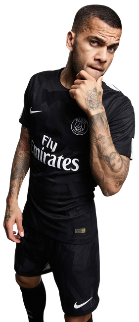 Dani Alves Psg Png Hd (black)