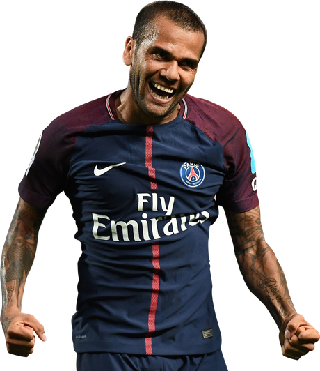 Dani Alves Psg Png Photos (black, indigo)