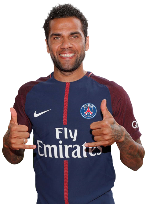 Dani Alves Psg Png (navy, white, indigo)