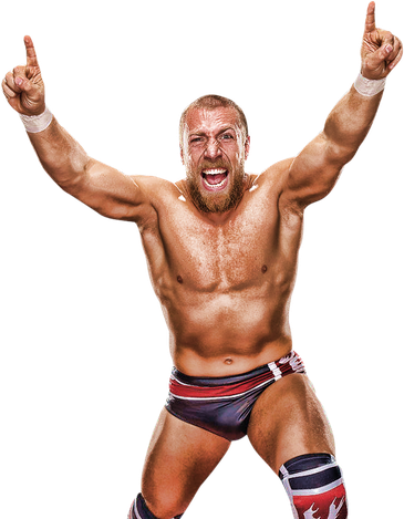 Daniel Bryan Transparent Background (salmon, black)