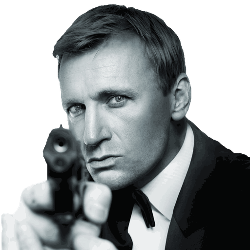 Daniel Craig Png Image (lavender, black, silver)