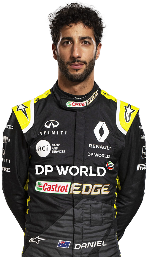 Daniel Ricciardo Png Hd (black)