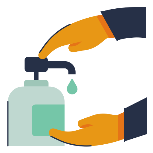 Sanitize Hand Wash Soap Clean Hygiene Icon Free Png Icon Download (silver, indigo, navy, black, orange)