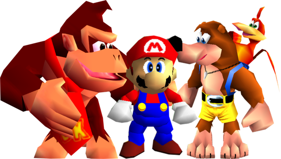 Banjo Kazooie Download Png Isolated Image (salmon, maroon, black, red)