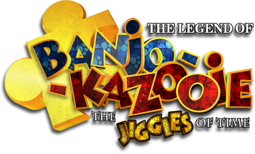 Banjo Kazooie Logo Png Clipart (maroon, black, gray)