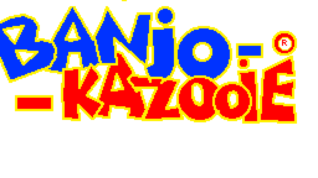 Banjo Kazooie Logo Png Photos (blue, black, red)