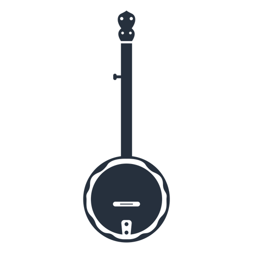 Banjo Mandolin Instrument Png (black)