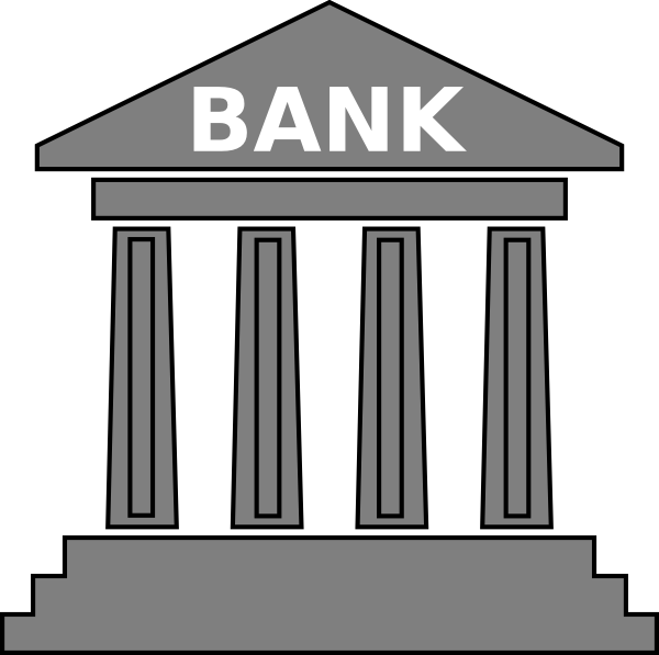 Bank Png Pic (indigo, black, gray, white)