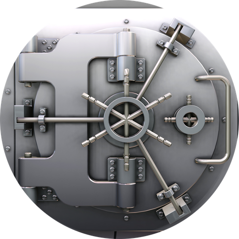 Bank Vault Png Isolated Hd (white, black, gray)