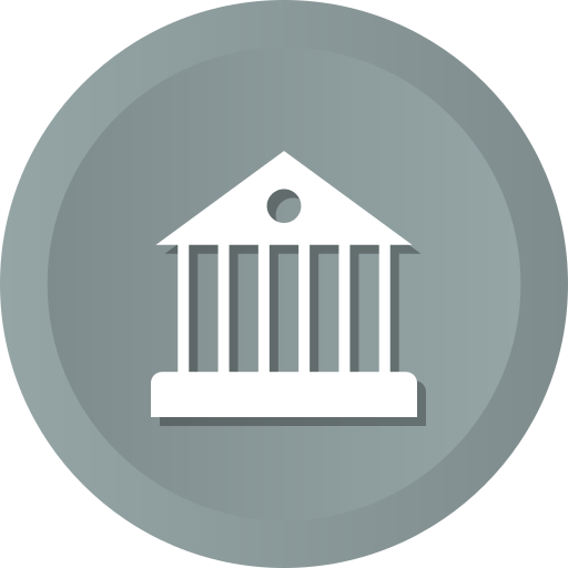 Bank Building Government House Real Estate Panteon Free Nobackground Png Icon Download (gray, black, white)