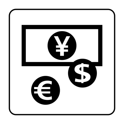 Bank Money Exchange Free Transparent Png Icon Download (white, lavender, black, gray)