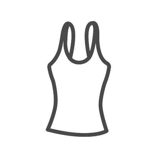 Tank Top Free Png Icon Download (gray, black, indigo)