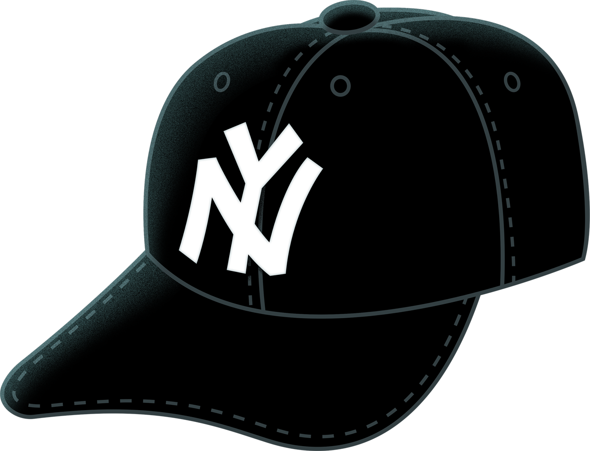 Yankee Hat Png Picture (indigo, black, gray, white)