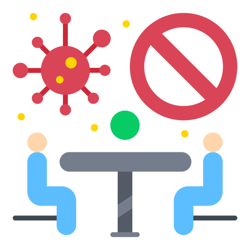 Banned Conference Meeting Team Coronavirus Icon Free Png Icon Download (greenish blue, black, gray, teal, chocolate)