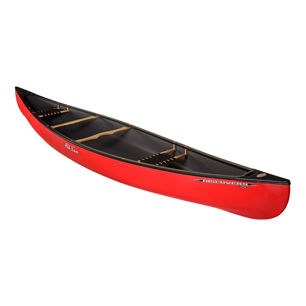 Canoe Png Pic (black, red)