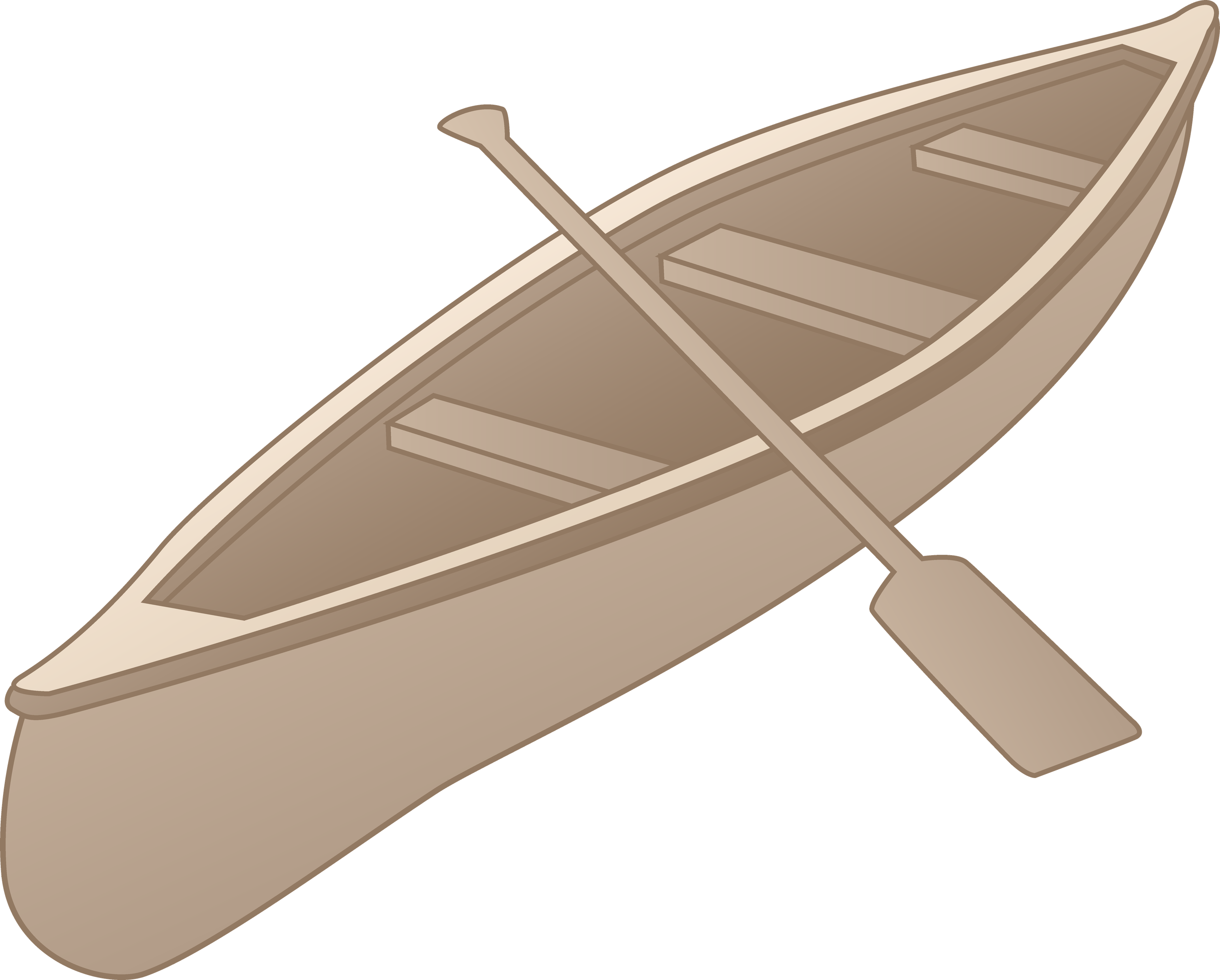 Canoe Png Picture (black, gray, silver)