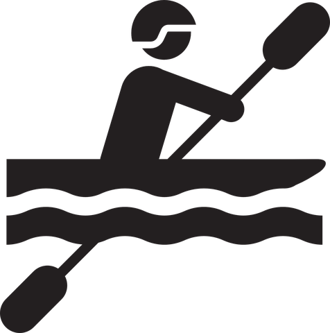 Canoe Polo Png Image (black)