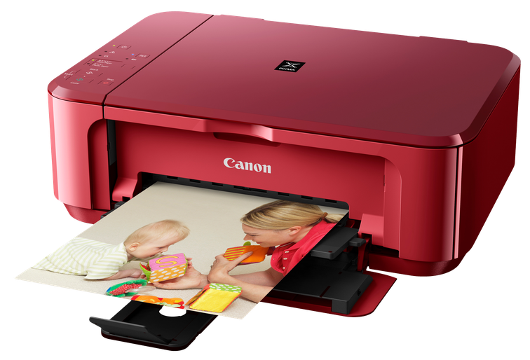 Canon Color Printer Png Clipart (black, maroon)