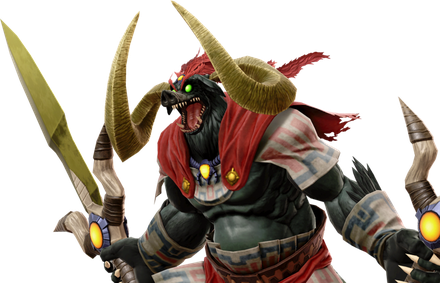 Ganon Transparent Png (black)