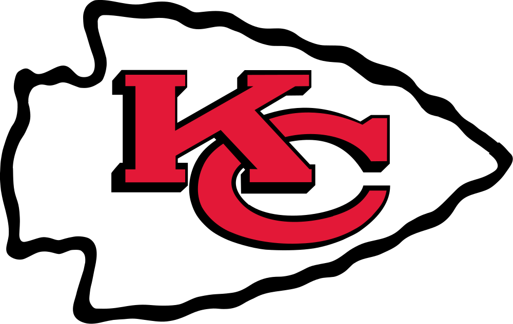 Kansas City Chiefs Logo Png File (maroon, black, red, white)