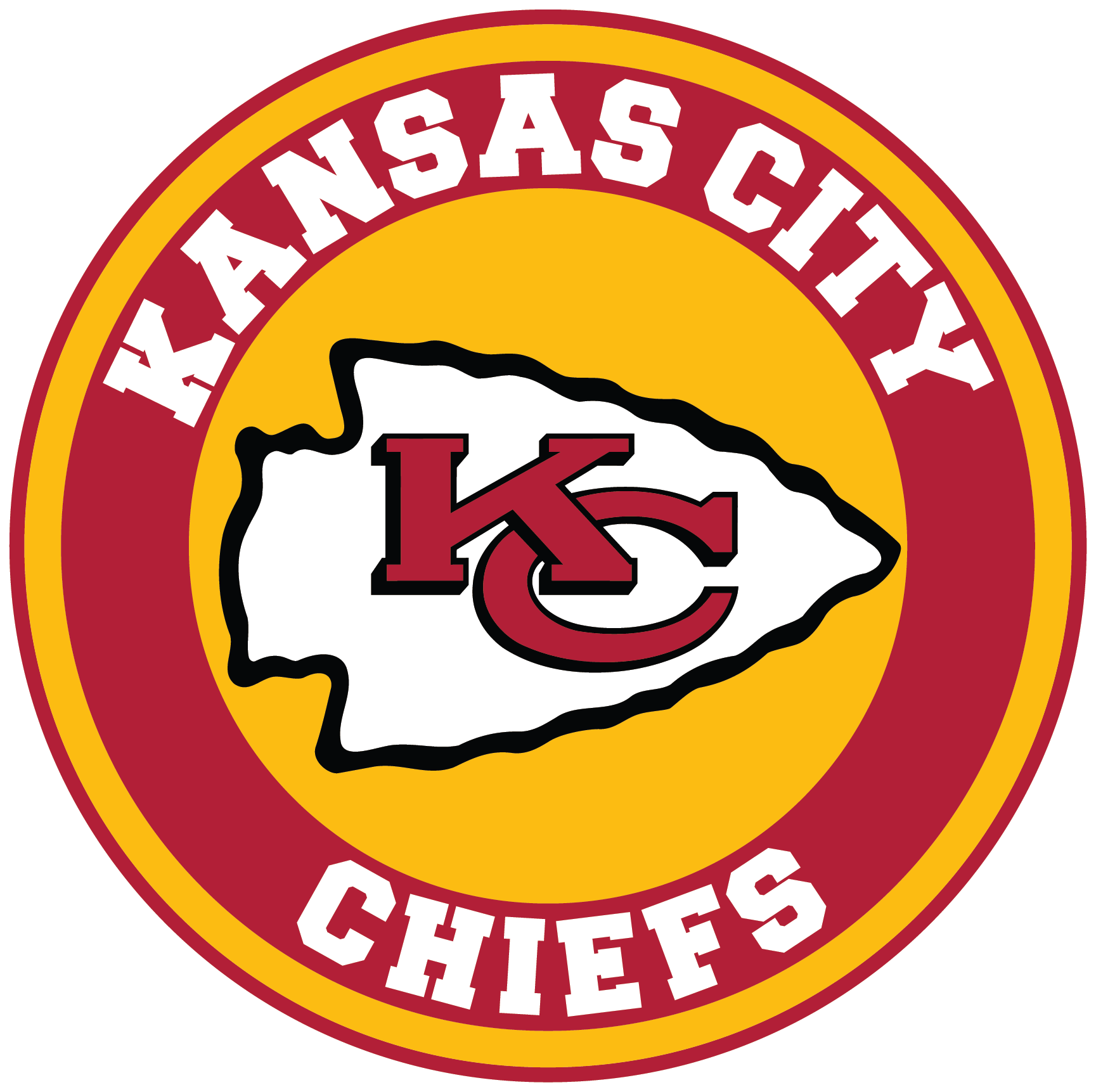 Kansas City Chiefs Png Clipart (gold, maroon, orange, white)