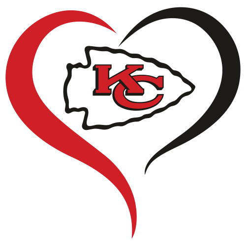 Kansas City Chiefs (black, gray, red)