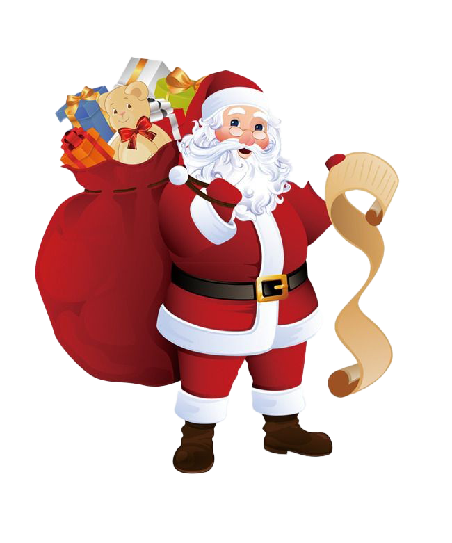 Santa Claus Father Christmas Png Photos (maroon, white)