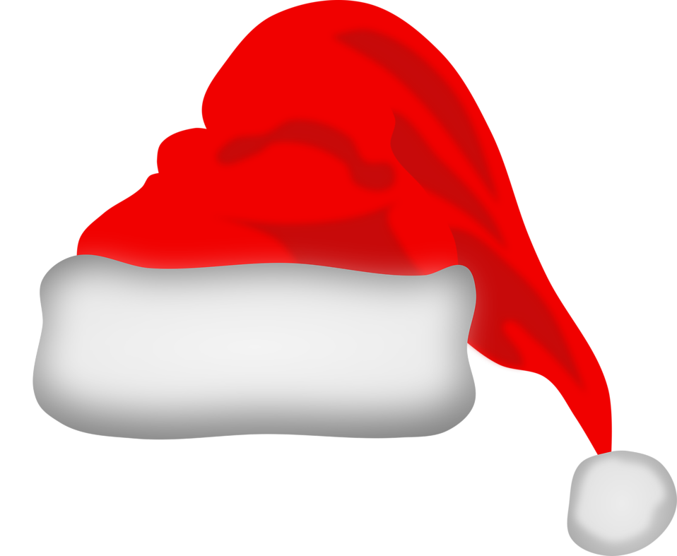 Santa Claus Hat Png Free Download (black, red, lavender, white)