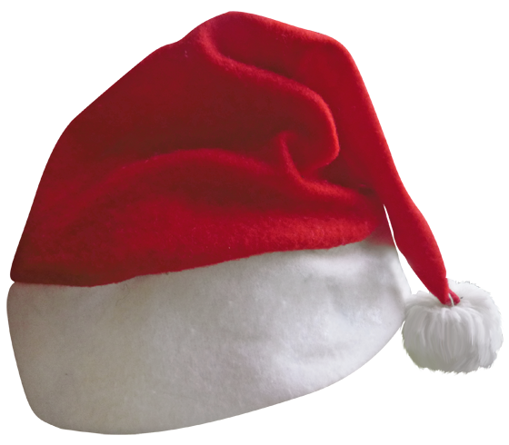 Santa Claus Hat Png Picture (black, maroon, gray)