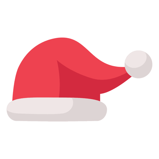 Santa Claus Hat Transparent Background (pink, beige, chocolate, silver, gray)